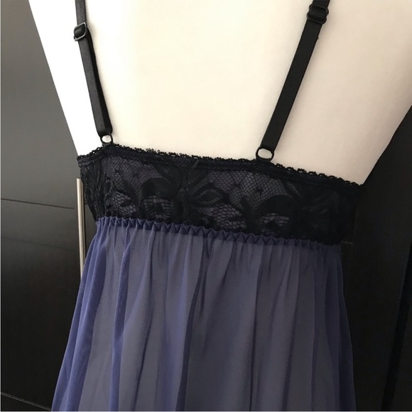 Tart Noir Purple and Black Chemise - Size Small - Picture 6 of 8
